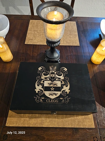 box that holds glass cups