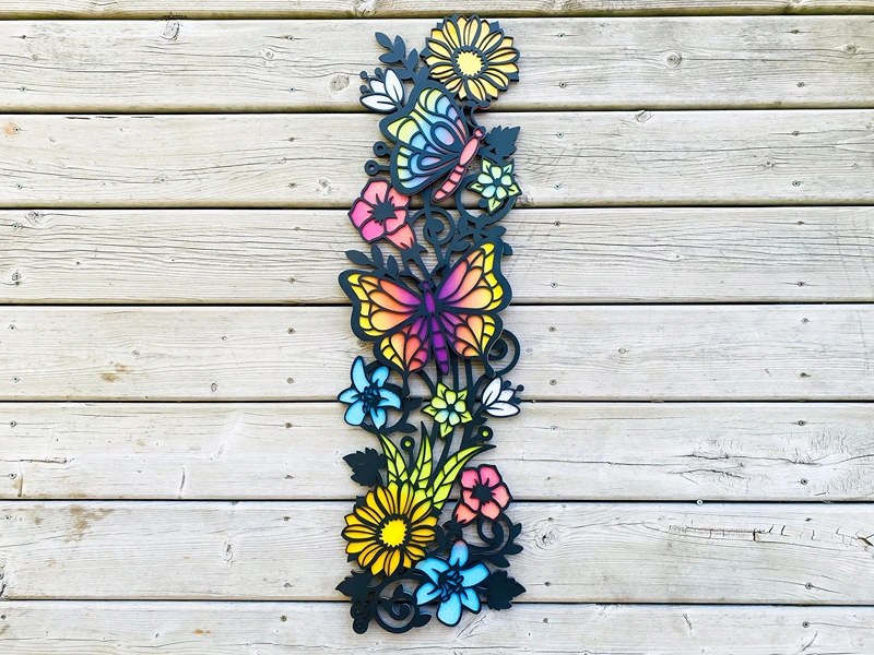 butterfly wall art 1