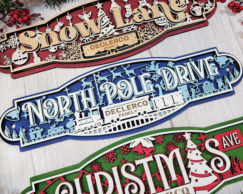 christmas street sign 4