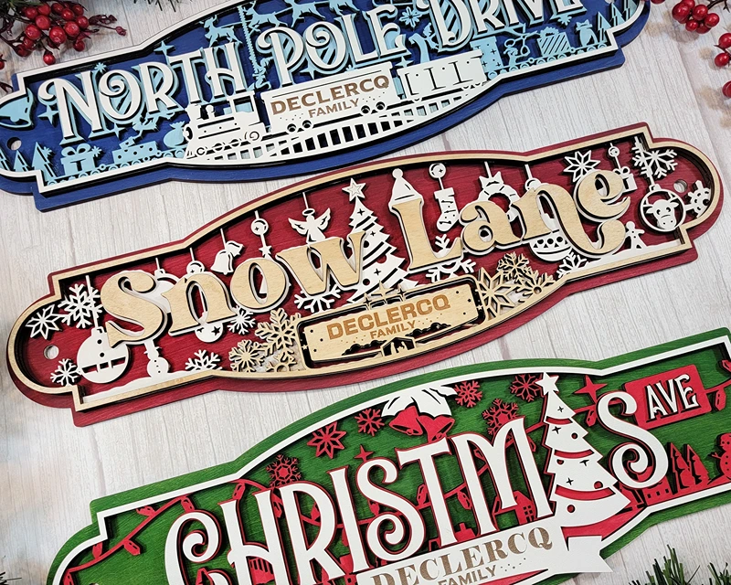 christmas street sign 5