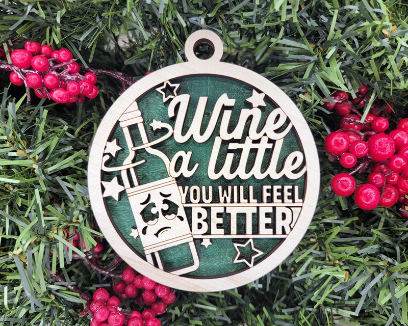 funny wine ornament 11
