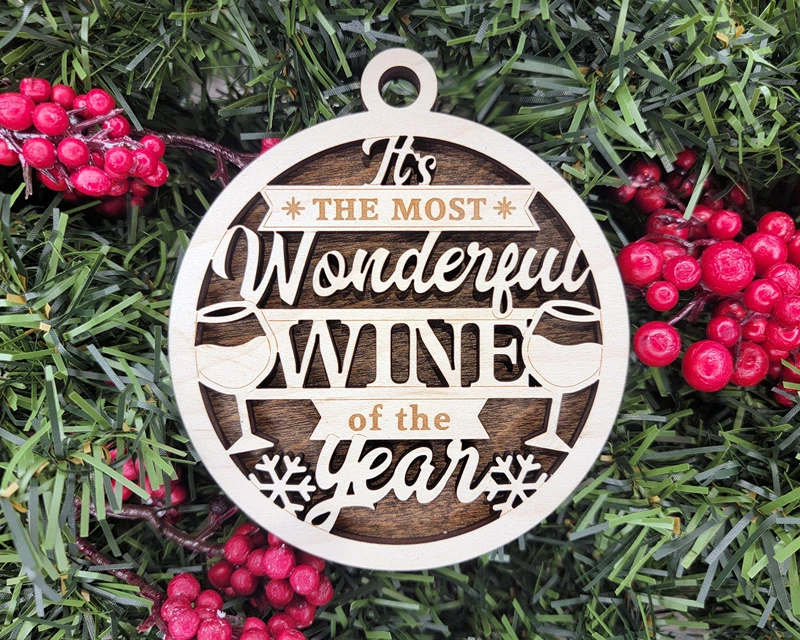 funny wine ornament 13