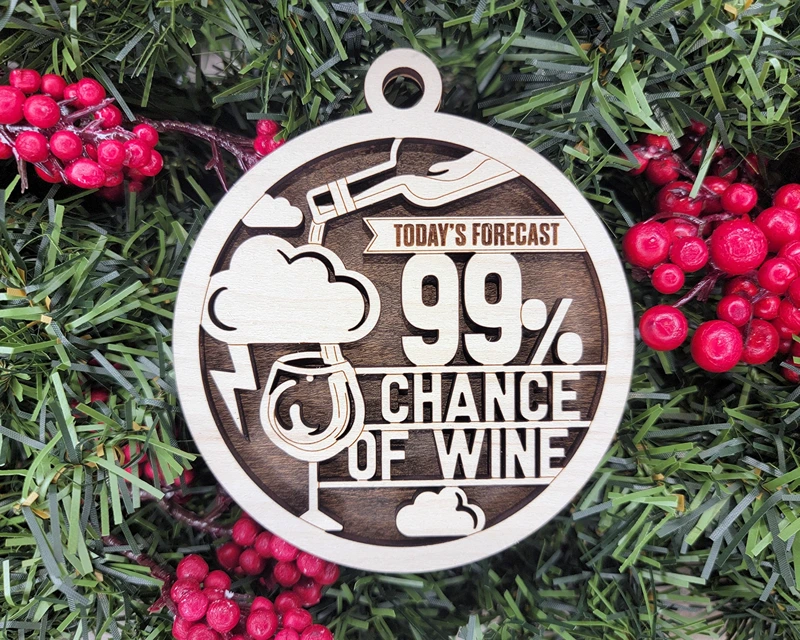 funny wine ornament 2