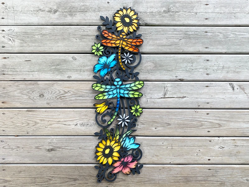 dragonfly wall art 2